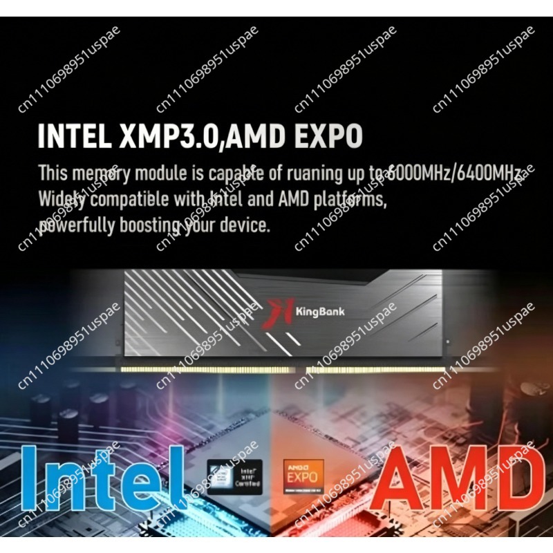 Ddr5 16Gb 6000Mhz - Memoria Desktop PC XMP 6000MHz 6400MHz