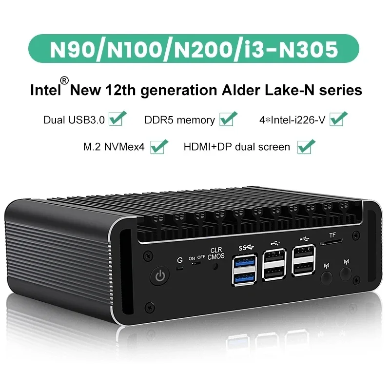Mini PC firewall di 12a genera - Ddr5 4800Mhz recensione e prezzo