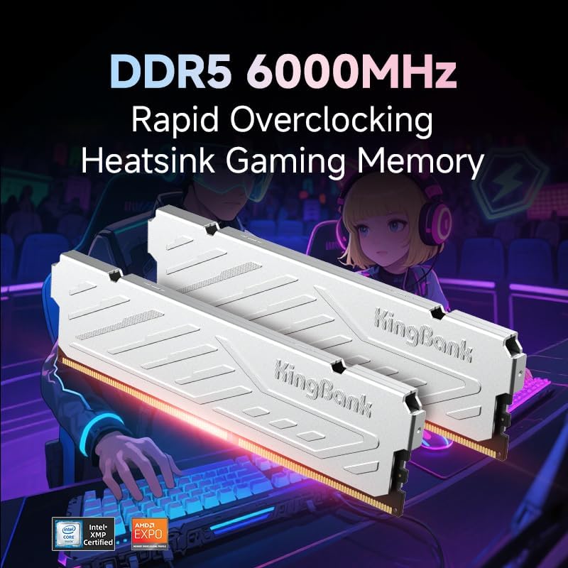KingBank KJXS DDR5 RAM 8GB/16G - Ddr5 16Gb 6000Mhz recensione e prezzo