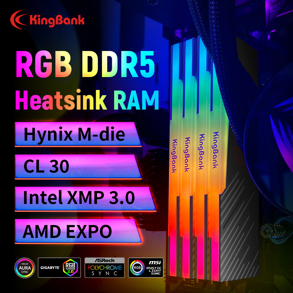 KingBank KRRB DDR5 RGB Serie S - Ddr5 64Gb recensione e prezzo