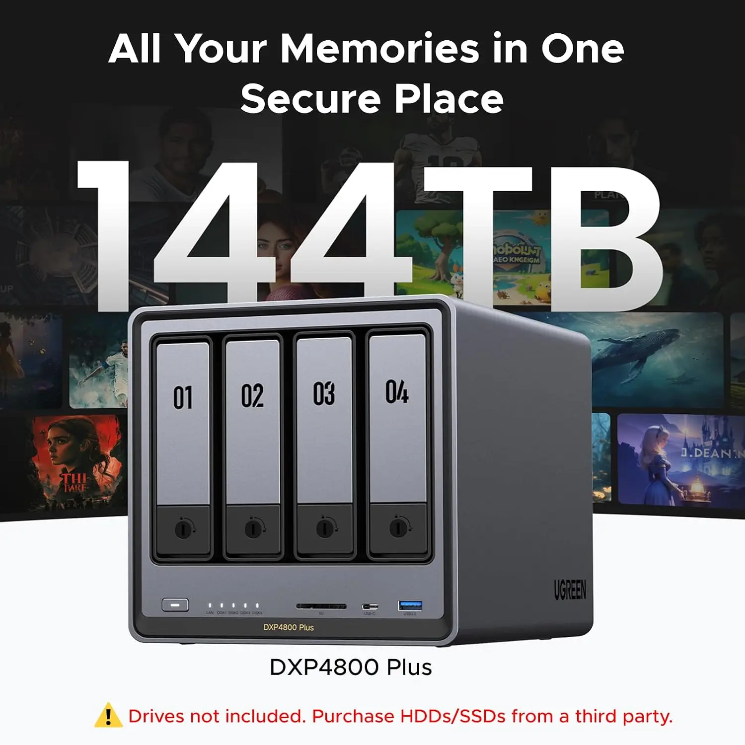 UGREEN NAS DXP4800 Plus NAS a  - Ddr5 8Gb recensione e prezzo