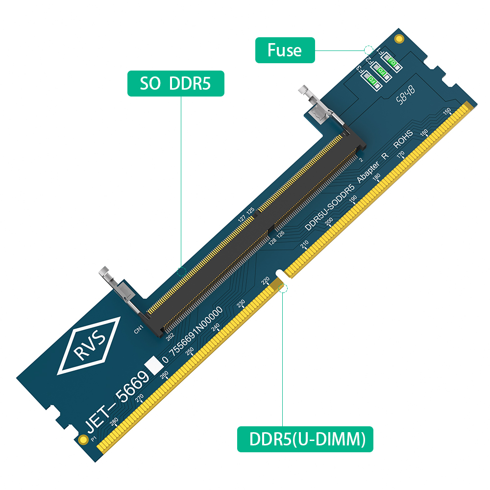 2 Pezzi Adattatore da RAM DDR5 - Ddr5 Sodimm recensione e prezzo