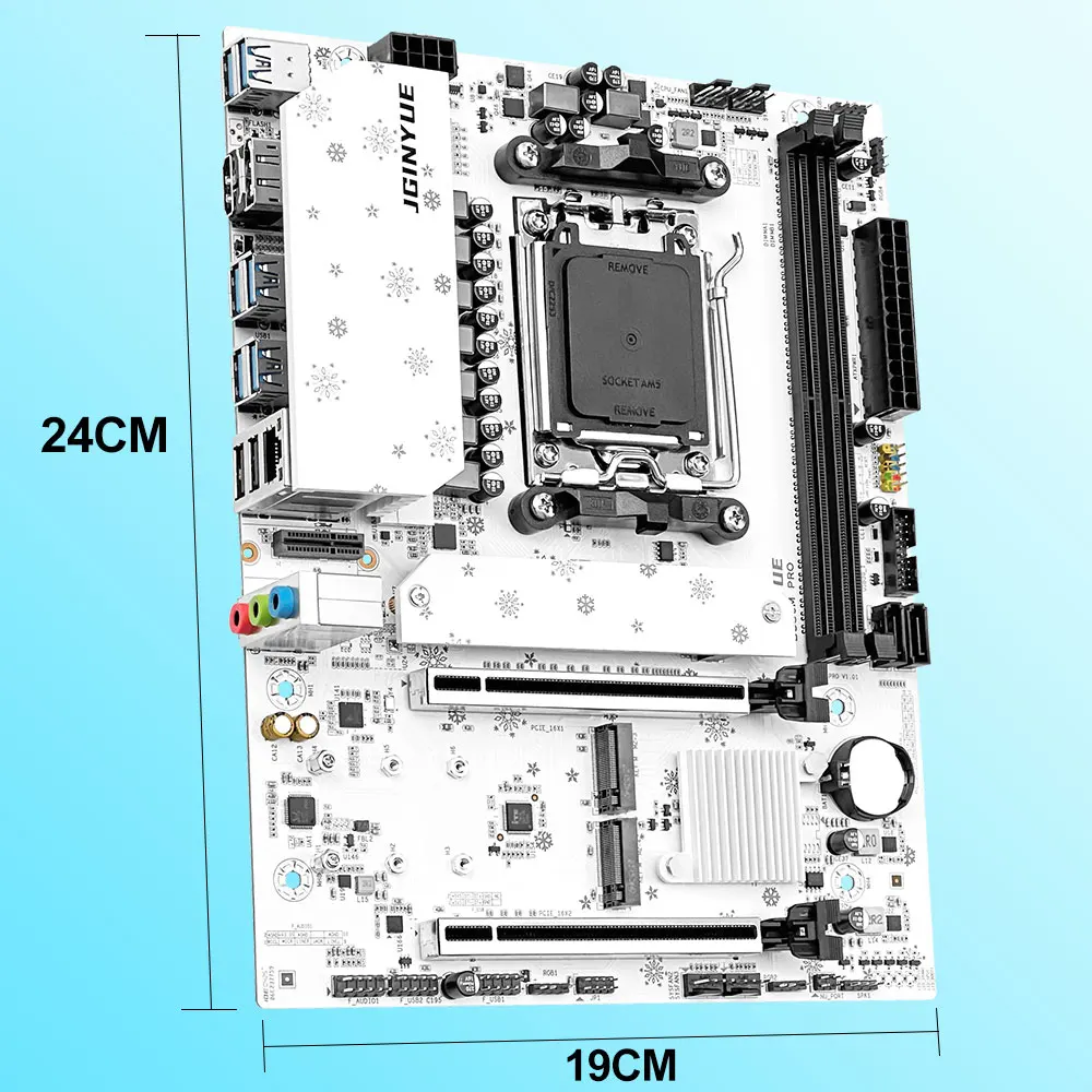 Set Scheda Madre JGINYUE B850M - Ddr5 6000Mhz recensione e prezzo