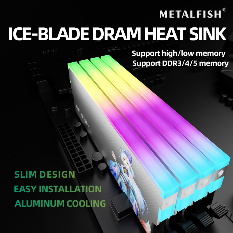 METALFISH DRAM Dissipatore di  - Ddr5 Memory recensione e prezzo