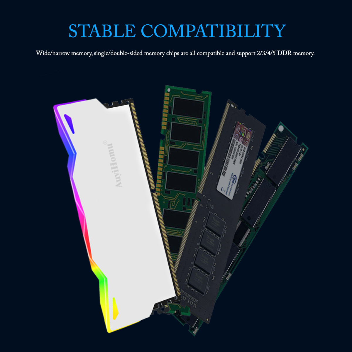 Dissipatore di Calore RGB Auyi - Ddr5 Memory recensione e prezzo